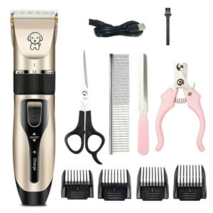 Pet Grooming Hair Hair Cutter Low Noise Dog Cat Hair Trimmer Cutter Baby Hair USB Rechargeable Shavers Electrical Pet Professional Grooming Machine Tool