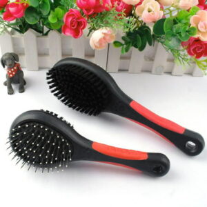 XM Culture Double-sided Long Short Hair Dog Cats Comb Puppy Pet Fur Grooming Shedding Brush