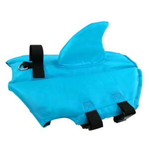 NEW YEARS CLEARANCE!Shark Dog Life Jacket Safety Clothing Pet Life Vest Summer Dog Swimming Clothes French Bulldog Fin Jacket Playing In The Sea