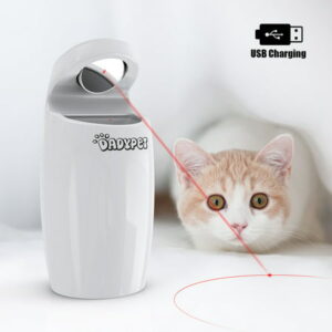 Automatic Cat Laser Toy – Cat Interactive Toy, with Rotating Moving Electronic Red Dot