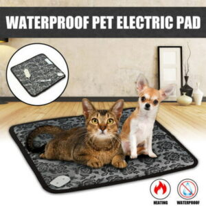 Waterproof Heated Mat Dog & Cat Pet Bed, Small, 18″x18″