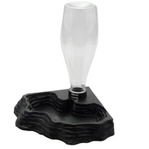 Reptile Water Feeder Automatic Water Dispenser Waterer Feeding Accessories for Turtle Frog Bearded Dragons Lizards Geckos for Terrarium Tank