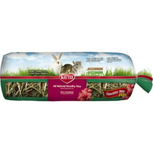 Kaytee Timothy Hay Plus Cranberries – Small Animals 24 oz Pack of 4