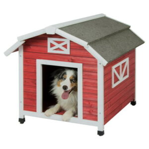 Precision Pet Old Red Barn Dog House