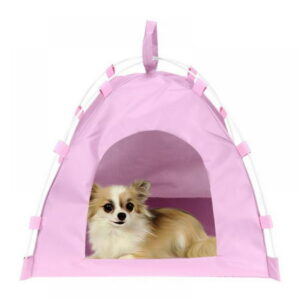 TOPWONER Dog Teepee Bed Cat Ten,Portable Pet Dog Tent Indoor Dog House-Puppy Dog Bed,Pet Houses for Puppy or Cat