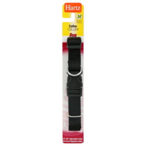 Hartz 14-20″ Medium Adjustable Dog Collar, Color Will Vary