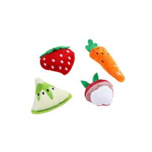 Cat Mint Toy Cat Fruit Shaped Toy Mint Plush Soft Toy For Your Cats