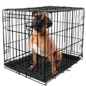 Vibrant Life, Single-Door Folding Dog Crate with Divider, XX-Large, 48″