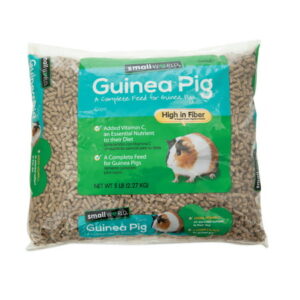 Small World Guinea Pig Complete Feed, Added Vitamin C, 5 lbs