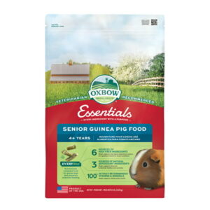 Oxbow Animal Health Essentials Senior Guinea Pig Food – Dry Pellet – 8lbs