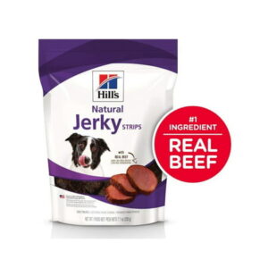 Hill’s Science Diet Natural Jerky Strips with Real Beef Dog Treats, 7.1 oz.