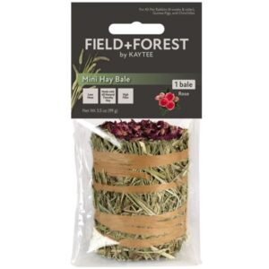 Kaytee Field and Forest Mini Hay Bale Rose