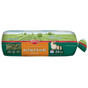 144 oz (6 x 24 oz) Kaytee All Natural Alfalfa Hay for Rabbits, Guinea Pigs and Small Animals