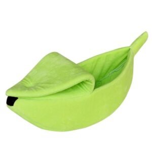 Pet Cat Dog Sofas Bed Banana Shape Dog House Cute Pet Kennel Nest Warm Dog Cat Sleeping Beds House