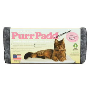 Mysterious Purr Padd Pet Cat Bed, Gray