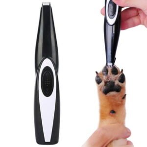 Big Clearance! Professional Dog Grooming Clippers, Electric Cordless Pet Hair Trimmer, USB Rechargeable Electric Pet Clippers for Small Dogs Cats Around Face, Paws, Eyes, Ears, Rump