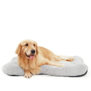 ANWA Dog Crate Bed, Soft Support Washable Mat Multiple Size