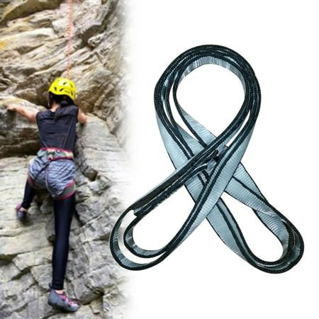 Climbing 18mm Nylon Runners 4850LB Climbing Utility Cord Rock Climbing, Creating Anchors System, Rappelling Gear, for Tree Work – , 60cm