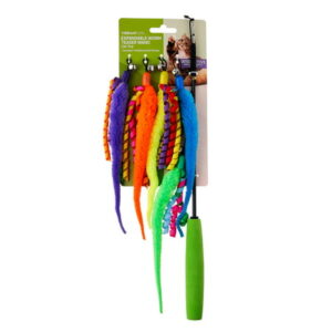 Vibrant Life Worm Teaser Wand Cat Toy