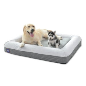 LaiFug Orthopedic Memory Foam Large Dog Bed pillows,Durable Water Proof Liner, Removable Washable Cover