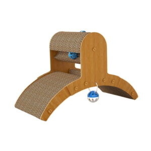 Cat Scratching Board Sleeping Bed Animal Sharpen Claw Toy Cat Scratcher Mat