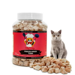 Chef Kitty Freeze Dried Cat and Dog Treats Wild Caught Tuna – 1.75oz