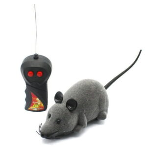 Cat Toy Wireless Remote Control Mouse Toy for Cat Kitten Realistic Mice Prank Rat Toy with Remote Control