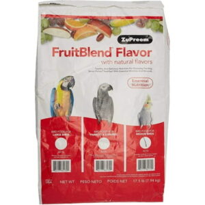 ZuPreem FruitBlend Flavor with Natural Flavors Bird Food for Medium Birds