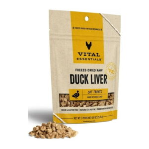 Freeze-Dried Duck Liver Cat Treats