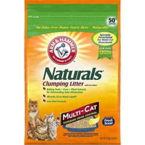 ARM & HAMMER Naturals Cat Litter, Multi Cat, 18lb