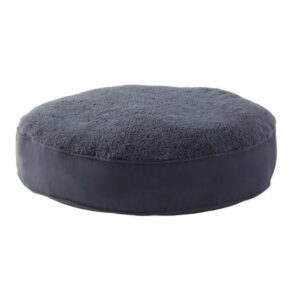 Happy Hounds Scout Sherpa Round Pillow Dog Bed, Blue Steel, Large (42 x 42 in.)