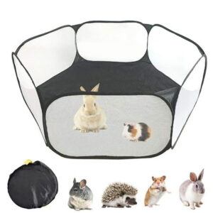 Laidan-Portable Pet Hamster Cage Transparent Cage Tent