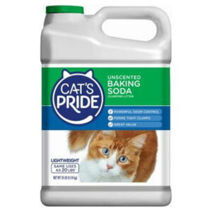 Cat’s Pride C01325-G60 Litter, Lightweight, Baking Soda, 10-Lbs. – Quantity 2