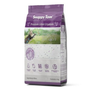 Snappy Tom Lavender Crystal Cat Litter, 8.8 Lb.