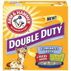 Arm & Hammer Double Duty Pet Clumping Litter – 14 lbs Fresh Scent