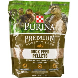 Purina Animal Nutrition (C)Duck Feed Pellets 5LB(8)