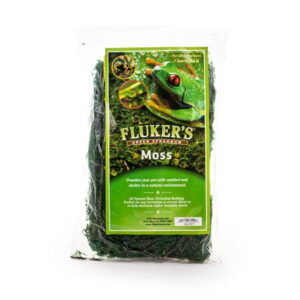 Fluker’s Green Moss Reptile Terrarium Substrate, 4 Qt, Small