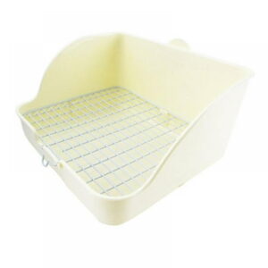 Small Pet Square Removable Toilet Basin Dry Hygienic Rabbits Guinea Pigs Small Pets Toilet