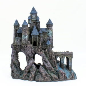 Penn-Plax Age-of-Magic Wizard’s Castle Aquarium Decoration – Extra Large Resin – Part A, Multicolor