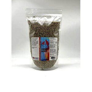 Morning Bird Hemp Seed, Healthy Bird Food with Protein, Fat, Fiber, Calcium, Minerals, Vitamins, and Amino Acids, 1.5 lbs