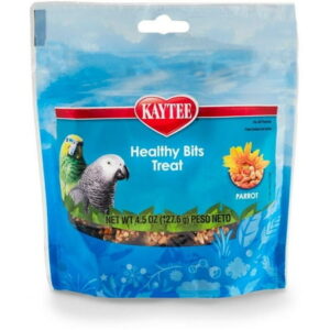 Kaytee Forti-Diet Pro Health Healthy Bits Treat – Parrot & Macaw [Bird, Treats Packaged] 4.5 oz