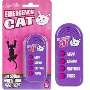 Emergency Cat Electronic Noisemaker Cat Toy