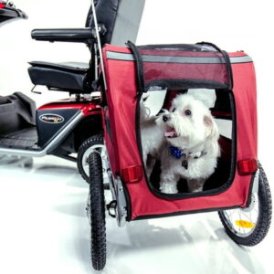 Pet Carrier Trailer for Mobility Scooters -2Wheel by Challenger Mobility