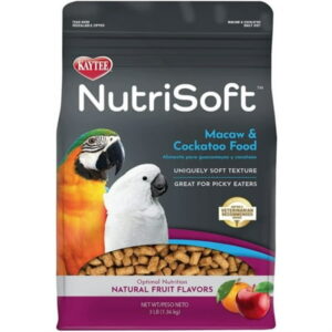 Kaytee NutriSoft Macaw and Cockatoo Food