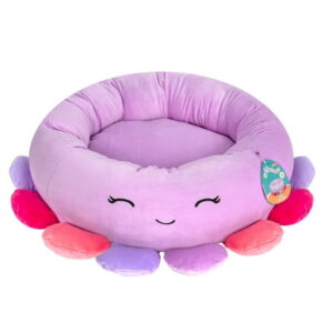 Squishmallows 30 inch Octopus Pet Bed – Large Ultrasoft Official Squishmallows Plush Pet Bed