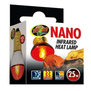 Zoo Med Nano Infrared Heat Lamp: Ideal Solution for Nocturnal Reptiles Amphibians