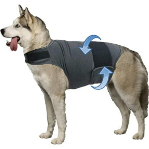 Dog Shirt for Thunder – Dog Anxiety Jacket, Dog Calming Vest, Fireworks and Separation – Keep Pet Calm Without Medicine & Training, Anti Anxiety Vest for Dogs