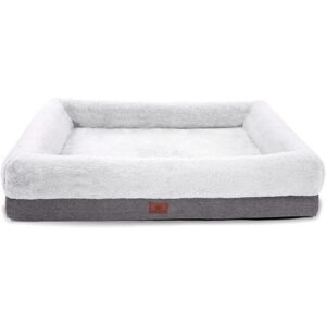 Orthopedic Dog Bed for Large Dogs and Medium Dogs, Dog Sofa Bed with Waterproof Liner Pad and Removable Washable Cover, Dog Mat for Crates and CouchPuppy Bed, Pet Bed