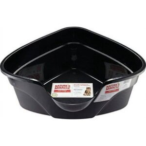 Nature’s Miracle High-Sided Corner Litter Box