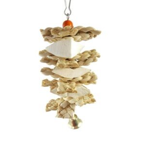 YUEHAO Cuttlefish Bones, Parrot Cewing Cuttlefish Bones Grinding Cuttlefish Feed Calcium Stone Parrot Teeth Grinding Cuttlefish Bones For Birds With Bells Parrot Chewing Cuttlebone A